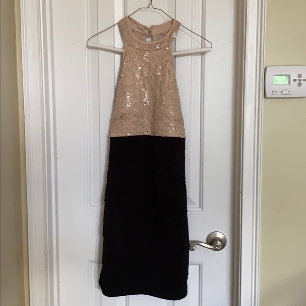NWT Dillards half bodycon mini formal dress